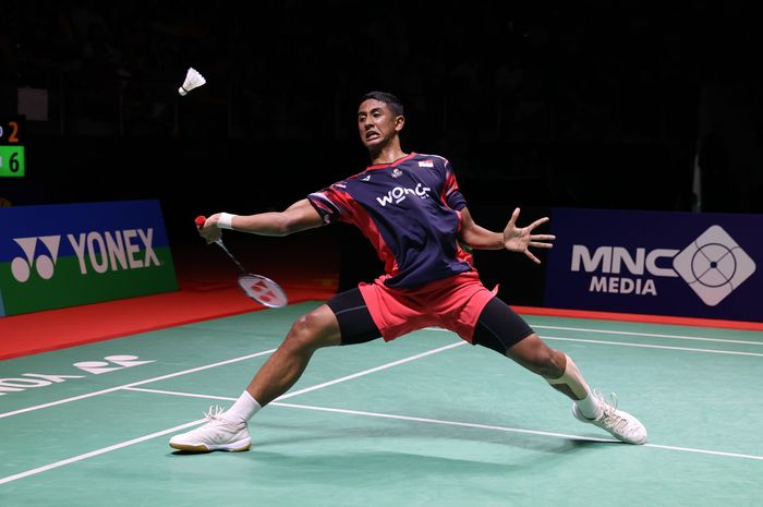 Pebulu tangkis tunggal putra Indonesia, Alwi Farhan, melaju ke semifinal Macau Open 2024