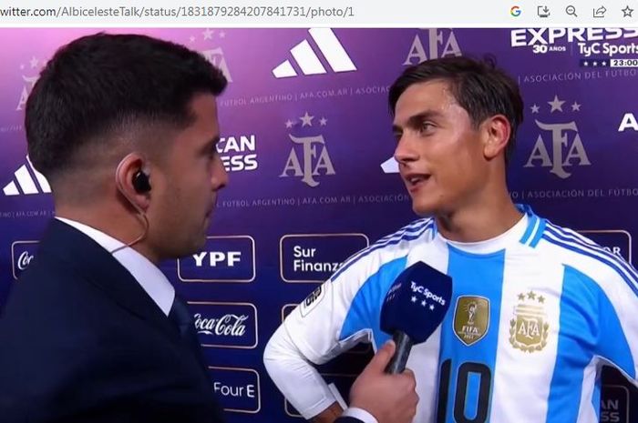 Paulo Dybala mengisyaratkan siap menjadi pewaris nomor punggung Lionel Messi di Timnas Argentina.