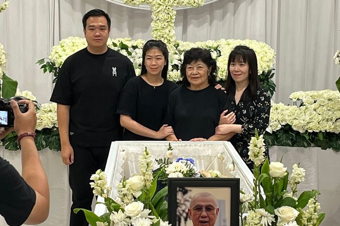 Prosesi pemakaman Danny Kosasih pada Minggu (8/9/2024).