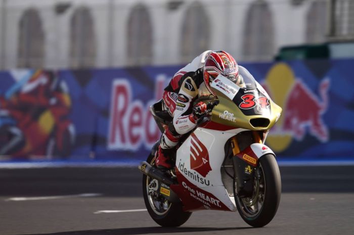 Kesulitan dirasakan pembalap Indonesia, Mario Aji pada sesi kualifikasi Moto2 San Marino 2024.