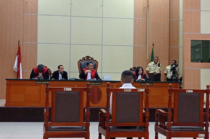 Djaja Surya Atmaja dalam sidang kasus kematian Dante di Pengadilan Negeri Jakarta Timur, Senin (9/9/2024).