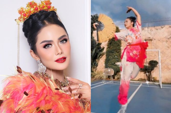 Nenek-nenek Lincah! Kerennya Krisdayanti saat Lakukan Bela Diri Wushu, Najwa Shihab Sampai Takjub Tak Karuan: Keren Banget! 