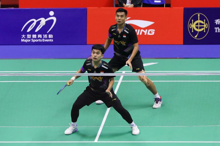 Ganda putra Indonesia, Leo Rolly Carnando/Bagas Maulana tampil solid pada haari pertama Denmark Open 2024 yakni menggulung lawannya termasuk dengan kegilaan berbalik menang usai tertinggal 10-17.