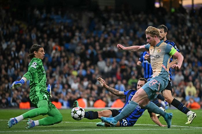 Manchester City dipaksa Inter Milan berbagi poin setelah bermain imbang 0-0 pada duel Liga Champions di Etihad (18/9/2024).