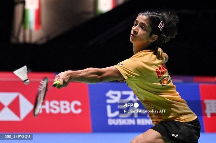 Pebulu tangkis tunggal putri India, Malvika Bansod, yang menghentikan Gregoria Mariska Tunjung pada babak pertama China Open 2024