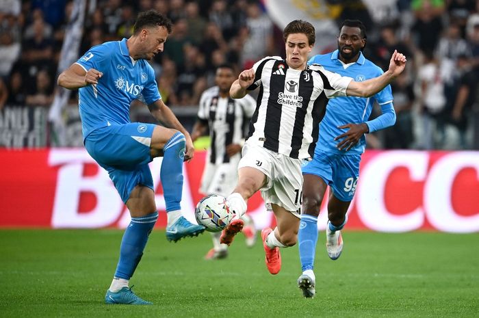 Duel Juventus kontra Napoli berakhir seri tanpa gol di Allianz Stadium, Sabtu (21/9/2024) malam WIB.