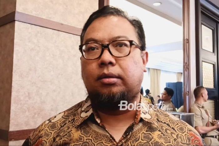 Wakil Sekretaris Jenderal Komite Komite Olahraga Paralimpik Indonesia, Rima Ferdianto, saat ditemui di The Sunan Hotel, Surakarta, Jawa Tengah, 23 September 2024.