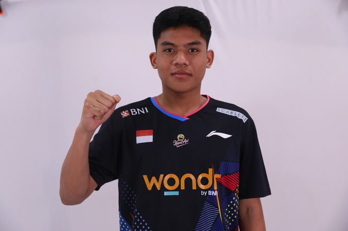 Pebulu tangkis tunggal putra Indonesia, Moh Zaki Ubaidillah.