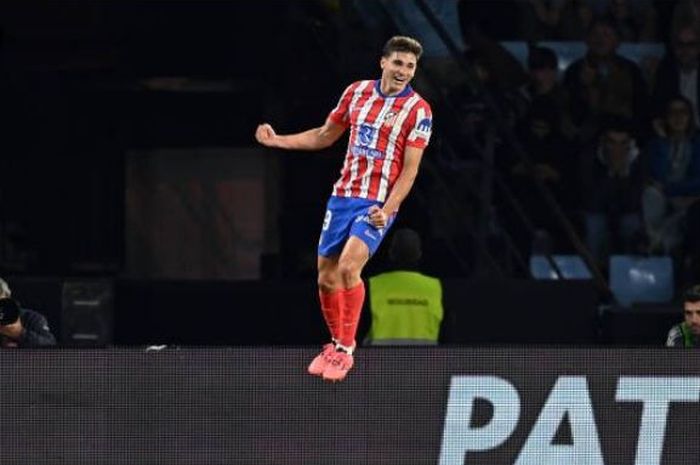 Atletico Madrid berhasil memetik kemenangan atas Celta Vigo berkat gol larut Julian Alvarez.