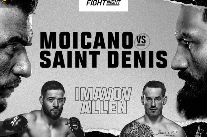 Renato Moicano meraih kemenangan TKO di ronde 2 atas Benoit Saint Denis dalam laga utama UFC Paris, Sabtu (28/9/2024) di Accor Arena, Prancis.