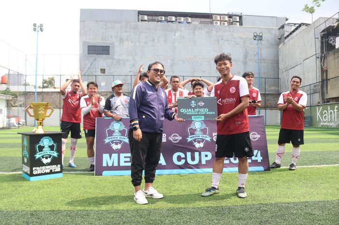 Kantor Berita Antara mendapatkan tiket ke putaran final Media Cup 2024