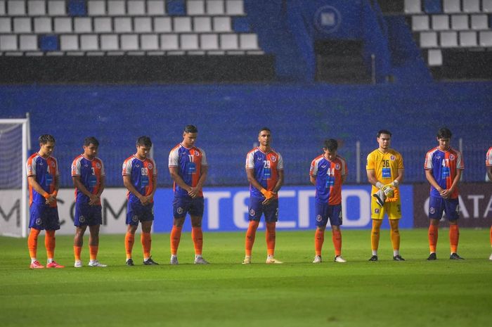 Laga Port FC Vs Lion City Sailors di Leo Stadium, Bangkok pada matchday kedua grup F AFC Chmpions League Two, Kamis (3/10/2024).