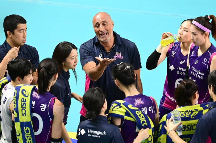 Tim bola voli putri, Incheon Heungkuk Life Pink Spiders pada KOVO Cup 2024.