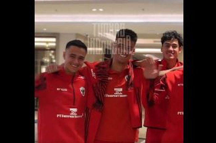 Mees Hilgers dan Eliano Reijnders sudah bergabung dengan timnas Indonesia di Bahrain pada Senin (7/10/2024).