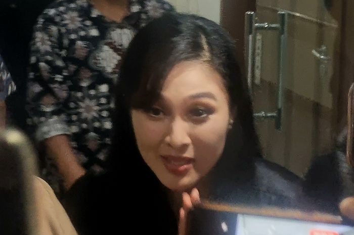 Sandra Dewi di Pengadilan Negeri Jakarta Pusat, Kamis (10/10/2024).