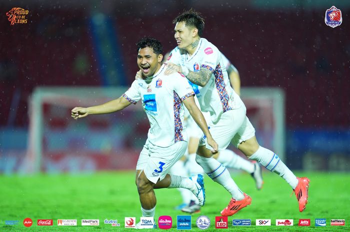 Asnawi Mangkualam mencetak gol kemenangan 3-2 Port FC atas tuan rumah Nakhonratchasima di Liga Thailand, Sabtu (19/10/2024).