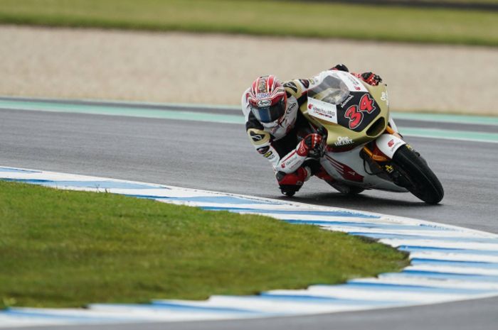 Hasil kualifikasi Moto2 Malaysia 2024, Mario Aji kembali belum berhasil tembus sesi Q2