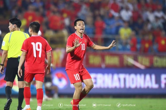 Timnas Vietnam ditahan imbang 1-1 oleh India dalam laga persahabatan FIFA Matchday Oktober 2024.