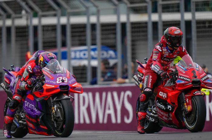 Jelang MotoGP Barcelona 2024, Francesco Bagnaia dapatkan wejangan dari Andrea Dovizioso.