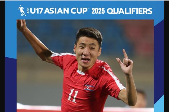 Pemain Timnas U-17 Korea Utara.