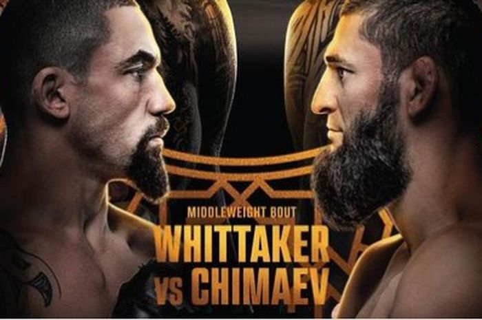 Khamzat Chimaev meraih kemenangan kuncian atas Robert Whittaker di UFC 308, Sabtu (26/10/2024) di Abu Dhabi. 