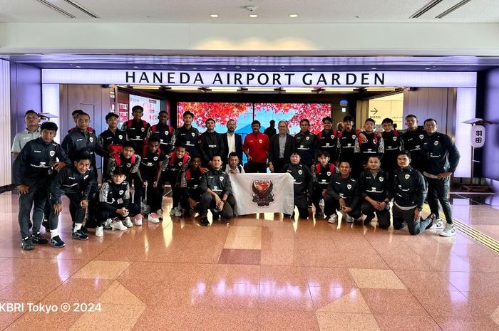 Timnas U-20 Indonesia sudah tiba di Jepang dan bakal menjalani lima laga uji coba jelang Piala Asia U-20 2025.