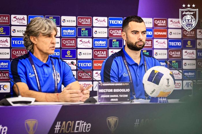 Jordi Amat saat mewakili konferensi pers sebelum laga lawan Ulsan Hyundai di ajang AFC Champions League Elite pada Selasa (5/11/2024)