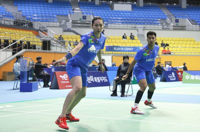 Ganda campuran Indonesia, Dejan Ferdinansyah/Gloria Emanuelle Widjaja melaju ke perempat final Korea Masters 2024