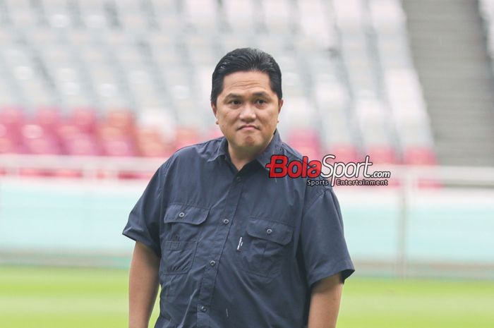 Ketua Umum PSSI Erick Thohir mengungkapkan progres naturalisasi Kevin Diks.