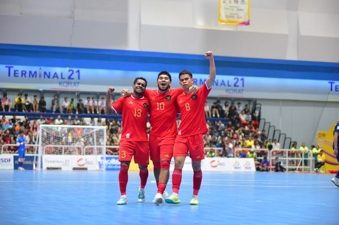 Timnas Futsal Indonesia melaju ke final Piala AFF Futsal 2024 usai mengalahkan tuan rumah Thailand dengan skor 5-1.