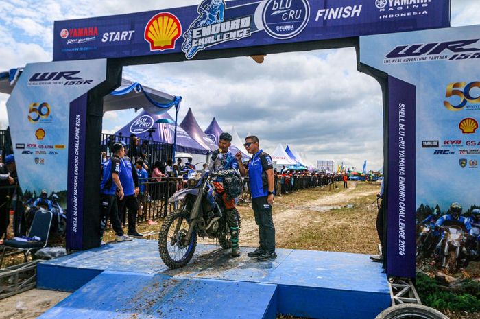 Seri 2 Shell bLU cRU Yamaha Enduro Challenge 2024 di Sintang Kalbar.