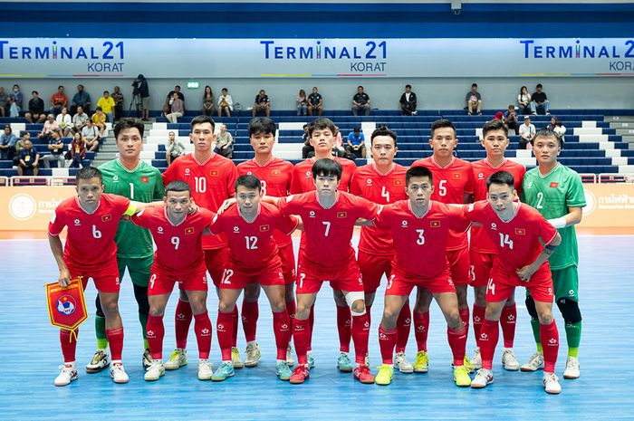 Timnas Futsal Vietnam tampil dalam ajang Piala AFF Futsal 2024 di Thailand.