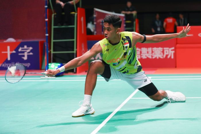 Aksi tunggal putra Indonesia, Alwi Farhan, tersisih pada babak pertama Kumamoto Masters Japan 2024