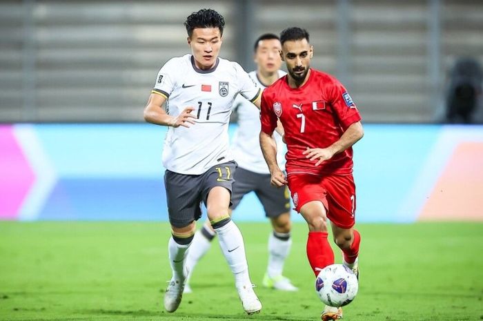 Saat menghadapi Timnas China, Timnas Bahrain seolah kena karma usai melakukan diving pada menit ke-58.