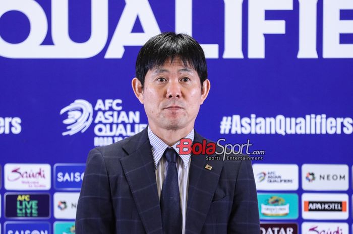 Pelatih Timnas Jepang, Hajime Moriyasu bersiap meraih kemenangan melawan Brasil di babak 32 besar Piala Dunia 2026.