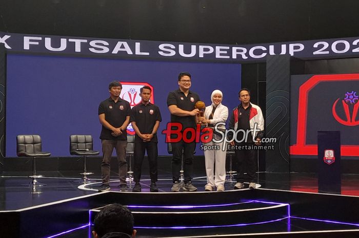 Suasana sesi acara launching 3Second Futsal Super Cup 2024.