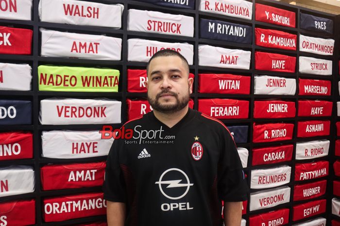 Pemilik apparel Erspo, Muhammad Sadad, saat ditemui di FX Sudirman, Jakarta, Rabu (20/11/2024).