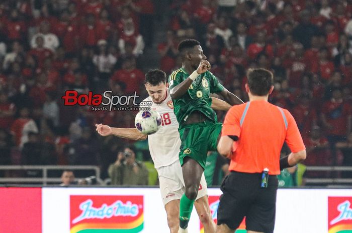 Ivar Jenner saat laga babak penyisihan grup C Kualifikasi Piala Dunia 2026 zona Asia antara timnas Indonesia versus timnas Arab Saudi di Stadion Utama Gelora Bung Karno, Senayan, Jakarta, Selasa (19/11/2024).