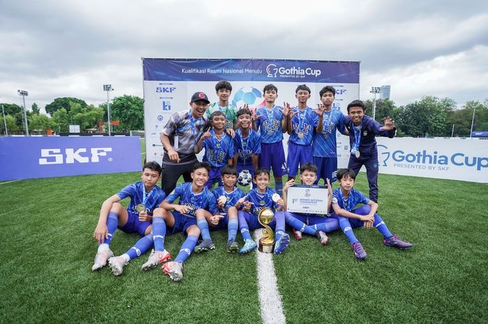 Akademi Persib Cimahi berhasil menjadi juara dan mewakili Indonesia ke Gothia Cup 2025