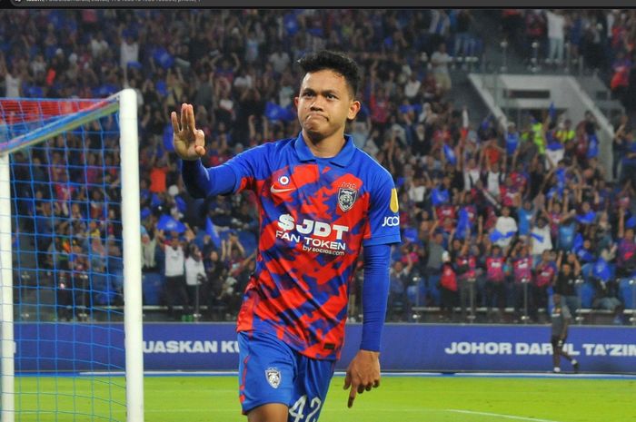 Penyerang Johor Darul Takzim dan Timnas Malaysia, Arif Aiman Hanapi, menjadi nominasi pemain terbaik Asia 2025.