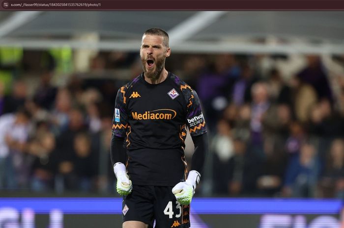 David de Gea dikabarkan bakal menerima kontrak baru dan kenaikan gaji dari Fiorentina.