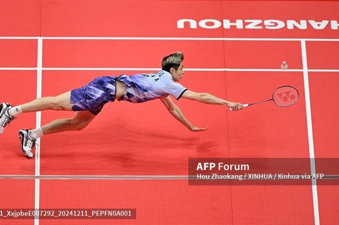 Tunggal putra China, Shi Yu Qi disebut jalani perjuangan yang berat sampai juarai BWF World Tour Finals 2024.