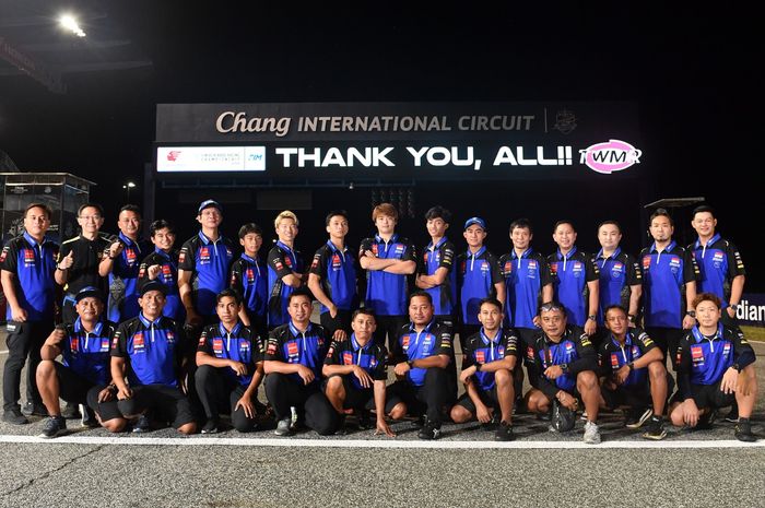 Tim Yamaha Racing Indonesia pada seri terakhir Asia Road Racing Championship (ARRC) 2024.