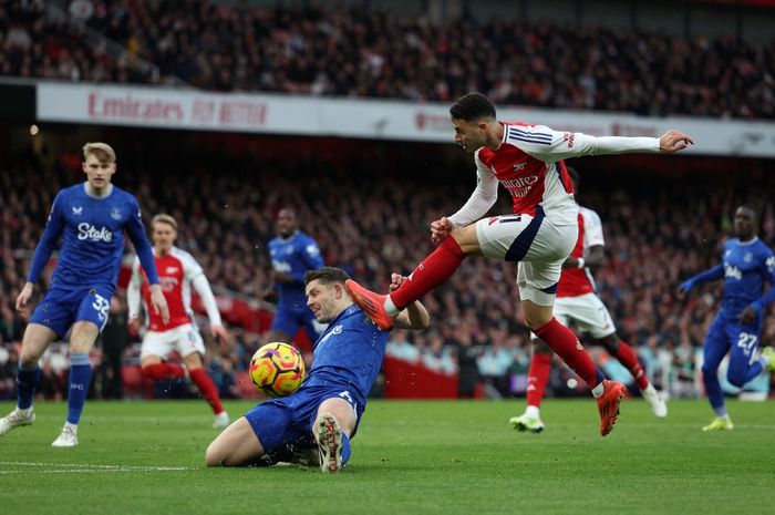 Gabriel Martinelli dipertimbangkan Mikel Arteta untuk menjadi pengganti Bukayo Saka.