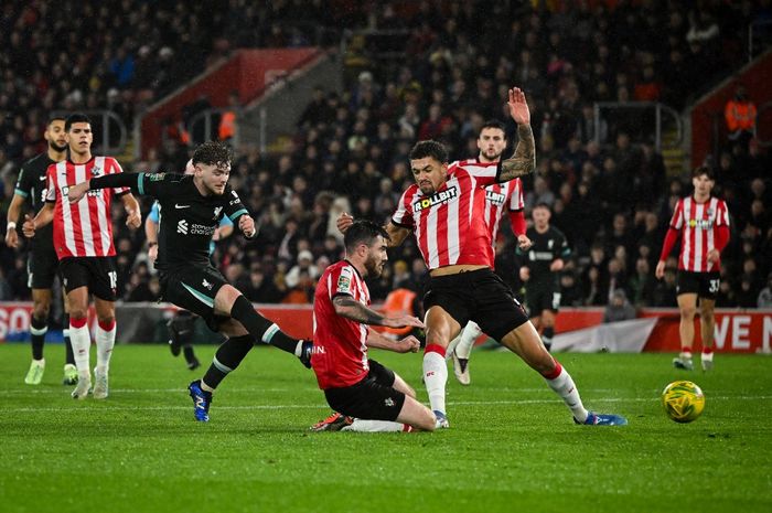 Liverpool berhasil melangkah ke semifinal Piala Liga Inggris usai menang minimalis atas Southampton.