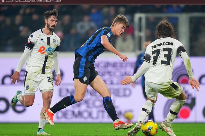 Atalanta berhasil melaju ke perempat final Coppa Italia 2024-2025 menyusul kemenangan setengah lusin gol 6-1 atas tim Serie B, Cesena.