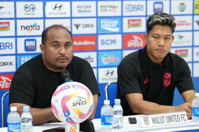 Pelatih Malut United, Imran Nahumarury, dan bek Wahyu Prasetyo akan bereuni dengan PSIS Semarang saat kedua klub bertemu di Liga 1, Minggu (22/12/2024) di Stadion Jatidiri.