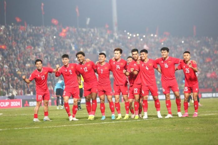 Skuad timnas Vietnam di ASEAN Cup 2024.