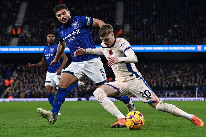 Chelsea dipaksa menyerah 0-2 oleh Ipswich Town dalam lanjutan Liga Inggris 2024-2025.