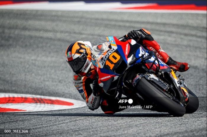 Luca Marini memilih realistis soal persaingan di lintasan jelang MotoGP Amerika 2025